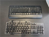 Microsoft and Dell keyboard