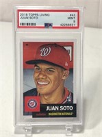 Juan Soto Rookie Graded Baseball Card