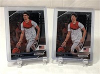 2 Lamello Ball Rookie Basketball Cards