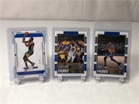 3 Kevin Durrant #'d Basketball Cards