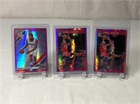 3 Kawhi Leonard Optic Basketball Cards