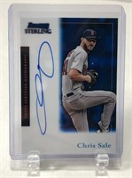 Chris Sale Autographed Baseball Card #'d  /25