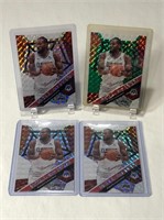4 Kawhi Leonard Mosaic Basketball Cards