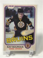 1981-82 Ray Bourque OPC 2nd Yr Hockey Card