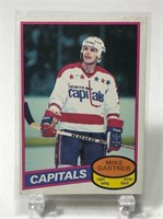 1980-81 Mike Gartner Rookie OPC Hockey Card