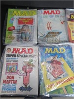 8 MAD COMIC BOOKS
