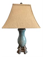 Lovely Ceramic Turquoise Lamp
