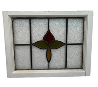 Stained Glass w/Wood Frame