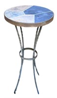 Round Outdoor Accent Table