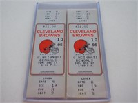 LAST BROWNS GAME AT CLEVELAND STADIUM TICKETS