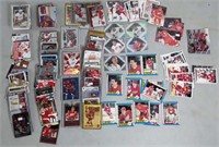 Lot Of Various Red Wing Hockey Cards To Include