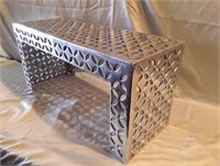 Decorative Metal Bench Or Stand. Measurements a
