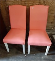 2 Salmon Chairs