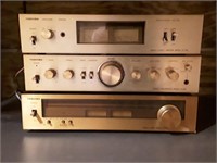 Vintage Toshiba Receiver, Stereo Pre-amplifier,