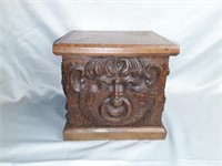 Unique Carved Wood Box