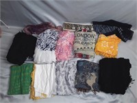 Lot Of Assorted Scarves