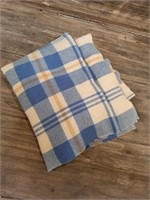 100% Pure Wool Strathdown Blanket 64" X 6' Has A