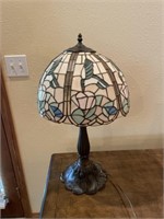 Floor lamp & stained glass type table lamp