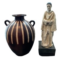Decorative Pot & Statue