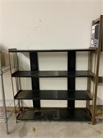 3 shelving units (contents not included)