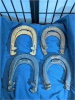 Vintage Throwing Horse Shoes