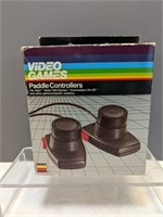 Vintage Video Game Paddle Controlers
