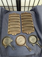 Cast Iron Pans and Trays
