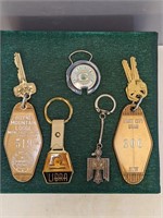 Hotel Keys and Other Keychains