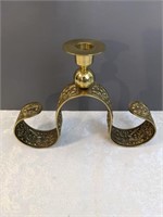 Unique Brass Candle Holder