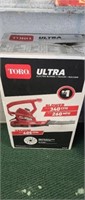 Toro Ultra electric blower + vacuum + mulcher,