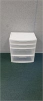 Sterilite 4-drawer plastic wide drawer storage