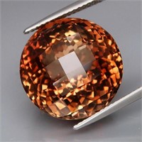 Natural Imperial  Peach Champagne Topaz 26.98 Cts