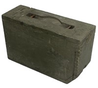 Sr) Wwi Wooden Ammo Box For Browning 1917 And