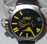 U-Boat U 1001 Yellow Italo Fontana Chronograph