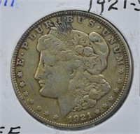 1921 S Silver Morgan Dollar