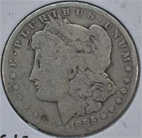 1885  O Morgan SIlver Dollar
