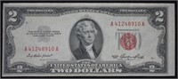 1953 US $2 Red Seal Banknote