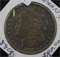 1880 Morgan Silver Dollar