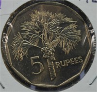 1982 Republic of Seychelles 5 Rupees