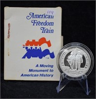 1976 American Freedom Train .999 Fine Silver Medal