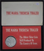 The Maria Theresa Thaler Silver Reproduction Coin