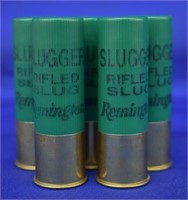Remington 12ga 3" Rifled Slugs Bag of 5 Cartridges