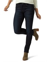SIZE 10M LEE RIDERS WOMEN'S MIDRISE SKINNY JEANS