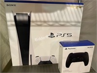 PS5 Bundle NBA 2k22 & Extra Controller NEW IN BOX!