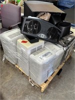pallet of humidifiers/air units