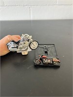 Motorcycle night light and light switch plate