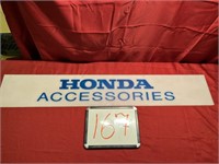 Honda Accessories Sign
