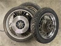 Honda 750 Rims & Tires