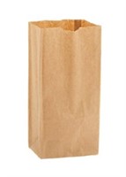 8LB BROWN GROCERY BAG (500'S) E-28 C19