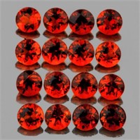 Natural Madeira Orange Red Citrine 50 Pc(Flawless-